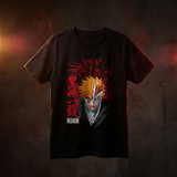 Cosplay Bleach Ichigo Kurosaki Manga Strip Anime Unisex T-shirt
