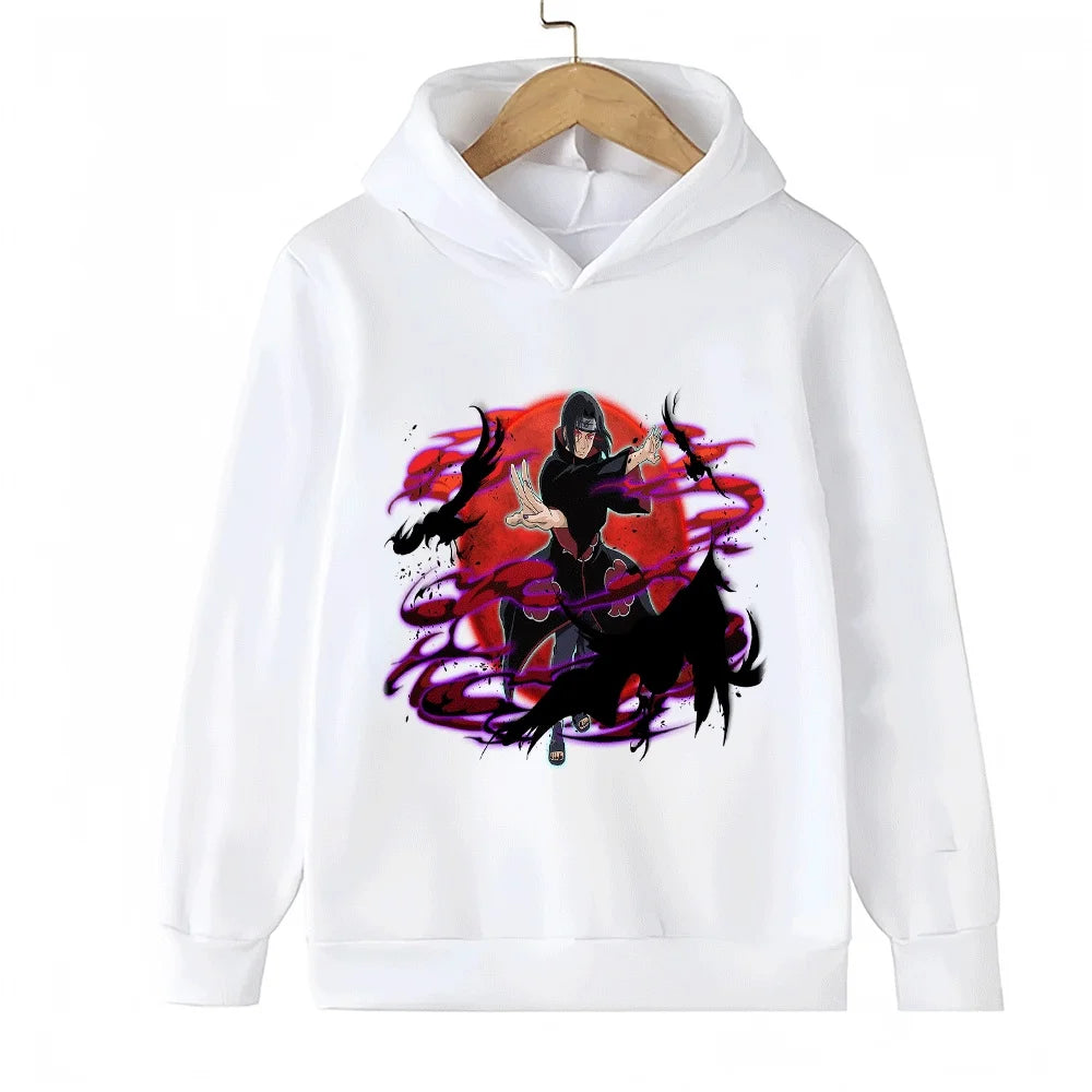 Naruto Itachi Uchiha Kids Hoodie Hoodies Series - The Eezee Shop