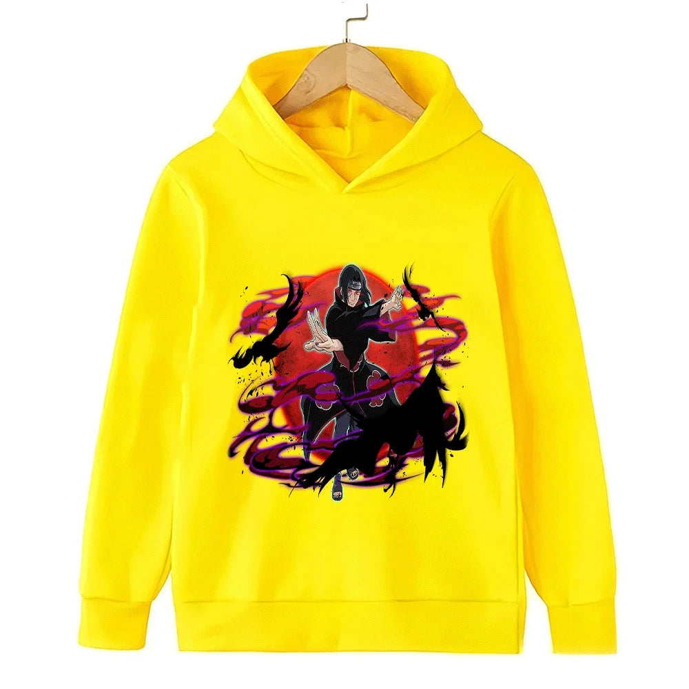 Naruto Itachi Uchiha Kids Hoodie Hoodies Series - The Eezee Shop