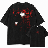 Short Sleeved Round Neck T-Shirt Anime Anime Tshirts - The Eezee Shop