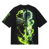 Demon Slayer Theater Edition Infinite City Edition Surrounding T-shirts Anime Tshirts - The Eezee Shop