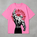 Escanor Lion's Seven Deadly Sins T-Shirt Streetwear Tee Anime Tshirts - The Eezee Shop