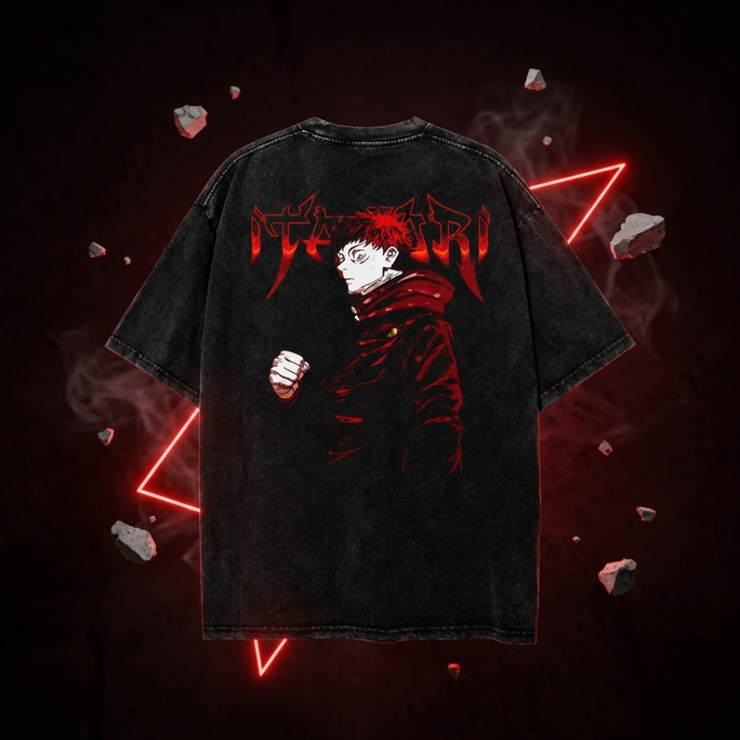 Short Sleeved Round Neck T-Shirt Anime Anime Tshirts - The Eezee Shop