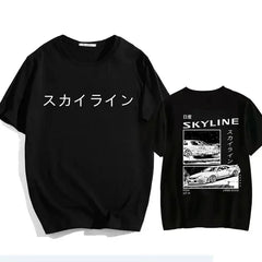 AE86 Drift Japan Anime T-Shirt JDM Street Style Tee Anime Tshirts - The Eezee Shop