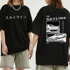 AE86 Drift Japan Anime T-Shirt JDM Street Style Tee Anime Tshirts - The Eezee Shop