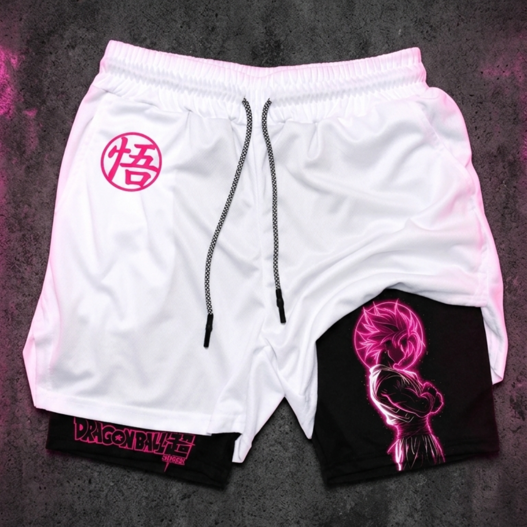 Dragon Ball Shorts Japanese Anime Streetwear for Men & Women Performance shorts - The Eezee Shop