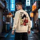 Dragon Ball Men's Sweatshirt Son Goku Japanese Anime Hoodie Hoodies Series - The Eezee Shop