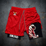 One Piece Luffy Classic Layer Shorts Performance shorts - The Eezee Shop