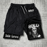 Anime Solo Level Statue of God Shorts Sweatpants Summer Y2K Performance shorts - The Eezee Shop