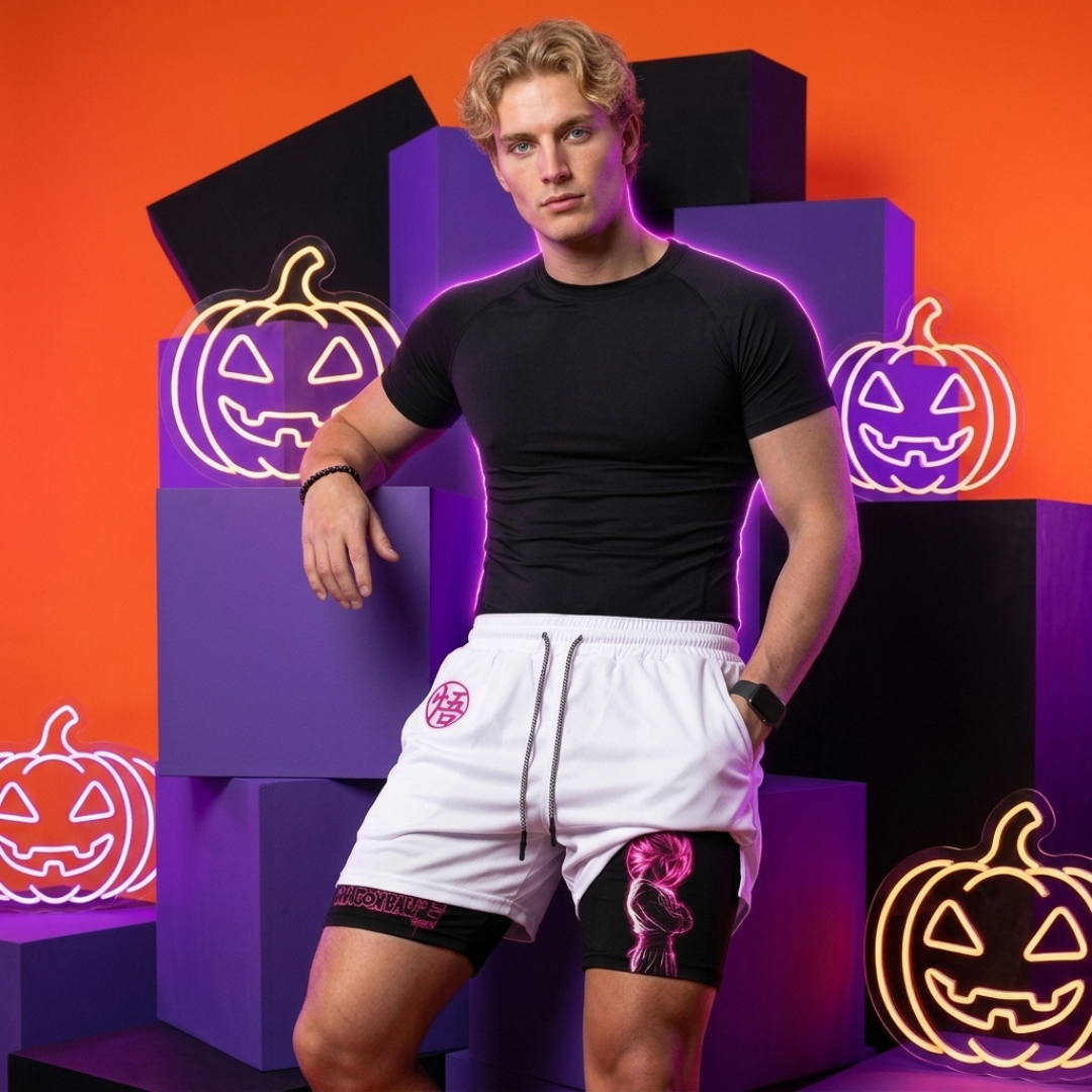 Dragon Ball Shorts Japanese Anime Streetwear for Men & Women Performance shorts - The Eezee Shop