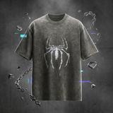 Dripping Spider Vintage Tee Men's Oversized Anime Tshirts - The Eezee Shop