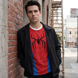 Marvel Spider-Man Classic Red Blue Suit 3D Print Cosplay Sports Jersey