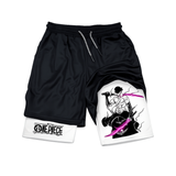 One Piece Roronoa Zoro Performance Gym Shorts Performance shorts - The Eezee Shop